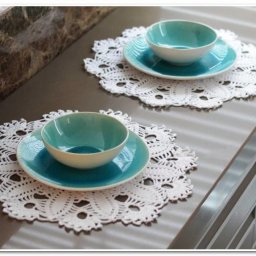 Ажурная салфетка крючком