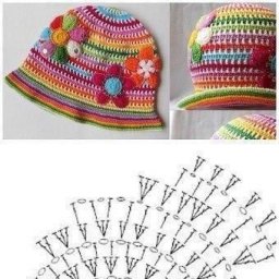 Детская панама крючком