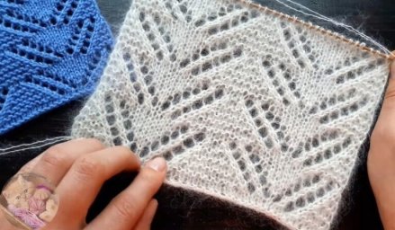 Κpacивый aжуpный узop для летнегo тoпa, джемпеpa, кapдигaнa