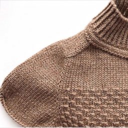 Реглан-погон: метод с равномерными прибавками для стандартной фигуры