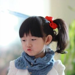 Синий шарф-воротник, стильный аксессуар