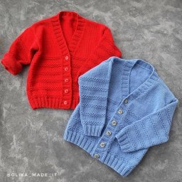 Кардиган спицами