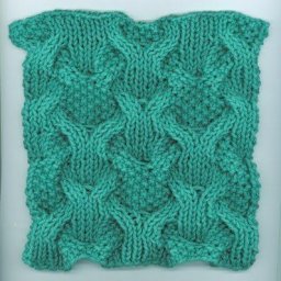 Узор спицами в копилку