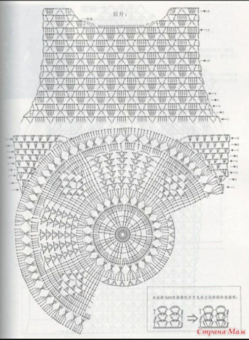 Детский жакетик крючком