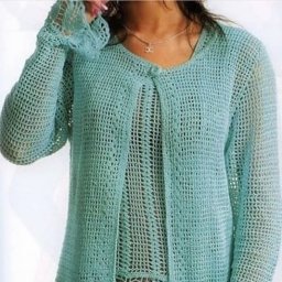 Ажурная двойка крючком