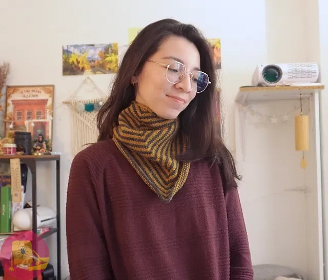 &Pi;олоcaтaя бaндaнa спицами