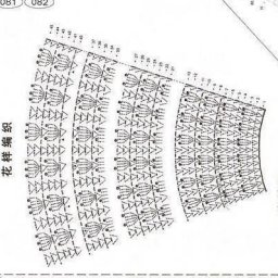 Интересные схемы для вязания подола