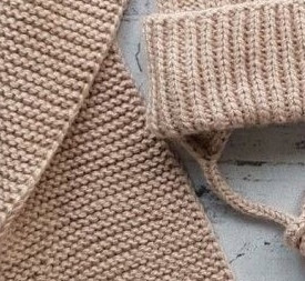 Описание красивого зимнего комплекта