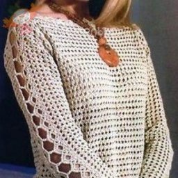 Легкая весенняя кофточка