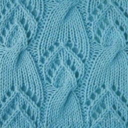 Необычный узор из обычных петель, вяжем спицами!