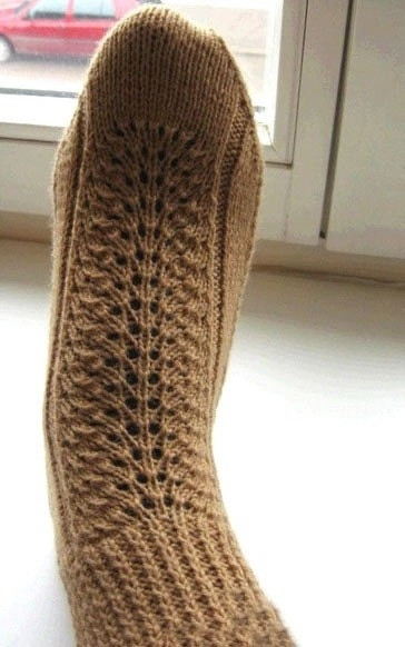 Вязание носков двумя спицами: самый простой способ Вязание носков двумя спицами: самый простой способ