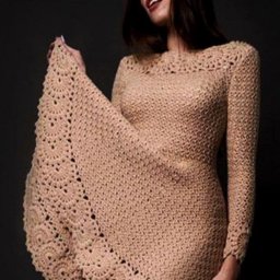 Платье крючком