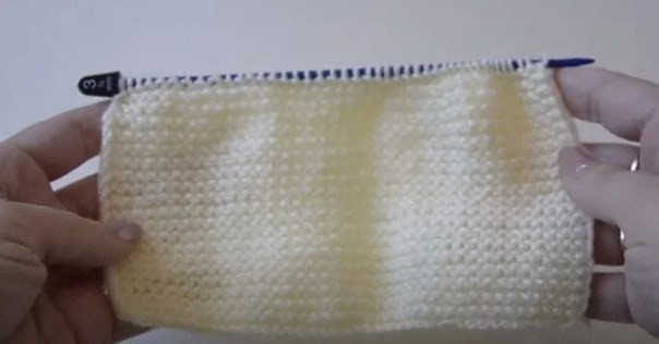 Простые следки спицами