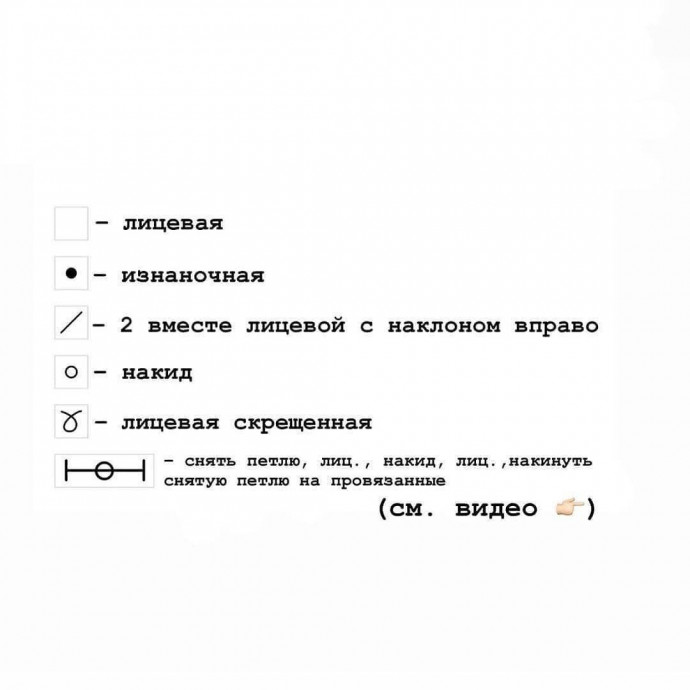 Носочки спицами, схема узора Носочки спицами, схема узора