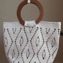 Вязаная сумка крючком