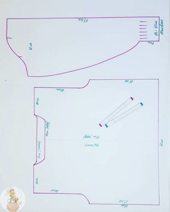 Стильный вязаный жакет