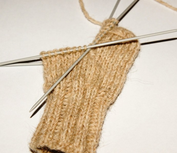 Учимся определять количество петель при вязании носков