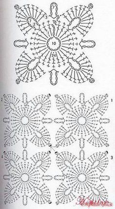 Изысканный мотив крючком