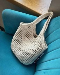 Летняя сумка крючком