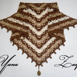 Восхитительный бактус "Тирамису", связанный крючком