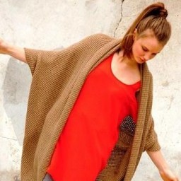 ​Кардиган свободного кроя