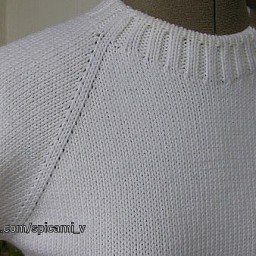 Круговое вязание от ворота