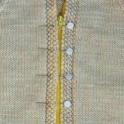 ​Как вшить молнию в вязание