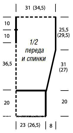 Удлиненный свободный топ Удлиненный свободный топ