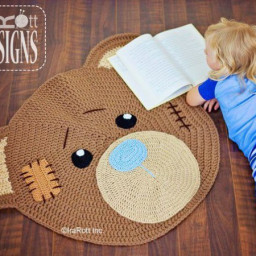 Коврик "Мишка" - мягкий друг для малыша