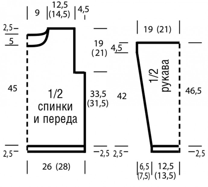 Джемпер с жаккардовым узоров нежных цветов