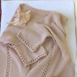 Замена бокового шва - украшаем крючком!