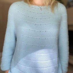 Описание пуловера спицами по картинке