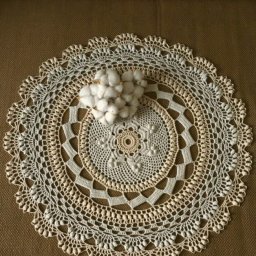 Салфетка крючком