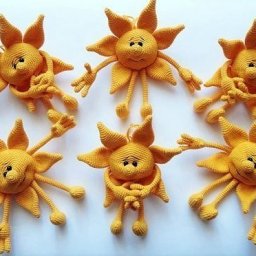 Вяжем солнечную игрушку!