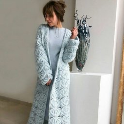 Симпатичный узор спицами