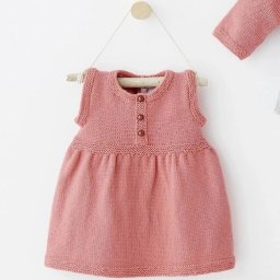 Детское платье спицами