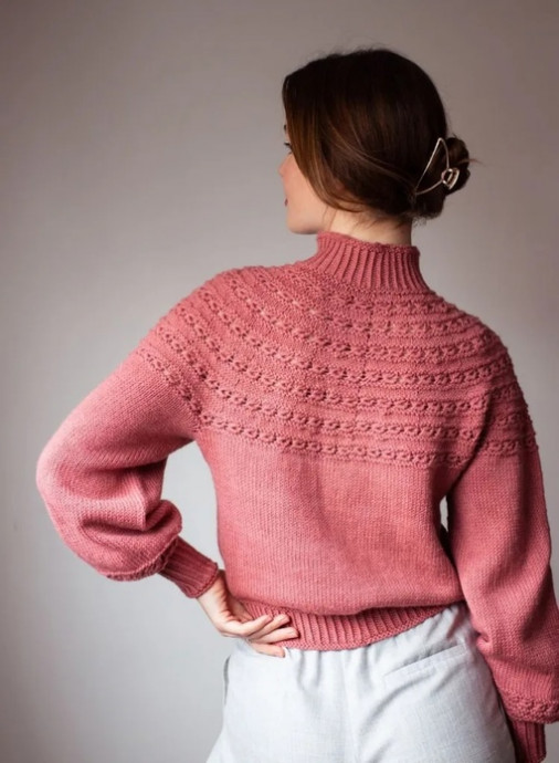 Свитер love number sweater от дизайнера Lily Kate France