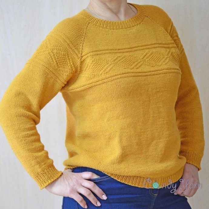 МК - реглан сверху из Alize cotton gold МК - реглан сверху из Alize cotton gold