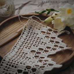 Схема филейной дорожки, вяжем крючком