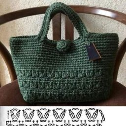 Сумочки крючком, вяжем из трикотажной пряжи