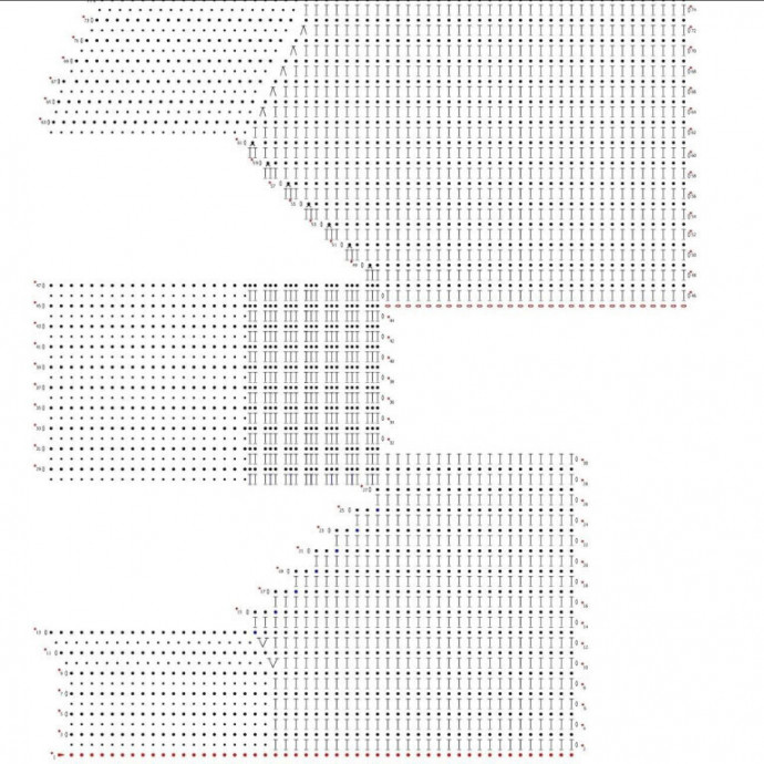 Простая манишка из Lana Gatto Maxi