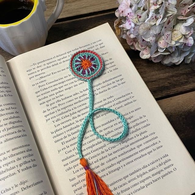 Закладка для книги, вяжем крючком Закладка для книги, вяжем крючком