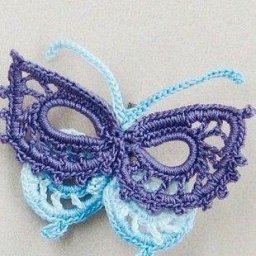 Красивые бабочки крючком