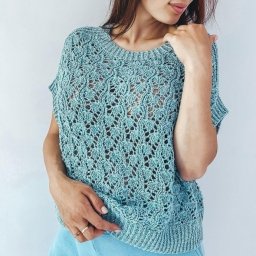 Летняя кофточка красивым узором