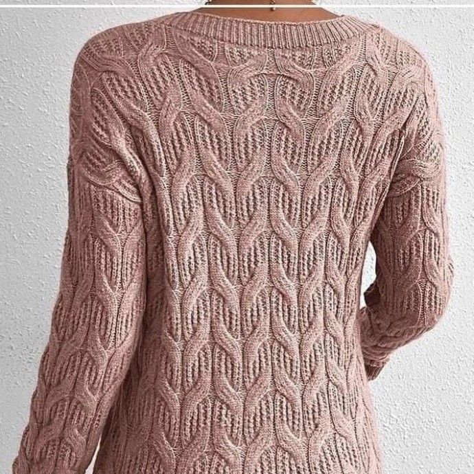 Схема для пуловера спицами