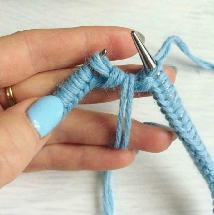 Идеальное соединение в круг при вязании на спицах