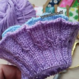 Рюши спицами