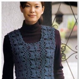 Безрукавка крючком