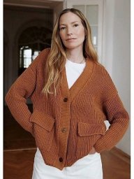 Стильный кардиган на пуговицах - всегда правильное решение!