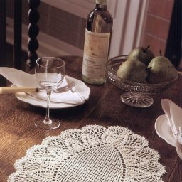 Красивая салфетка крючком